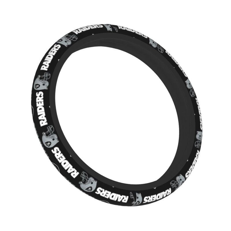 Las Vegas Raiders 1 Printed car protective cover elastic steering wheel cover