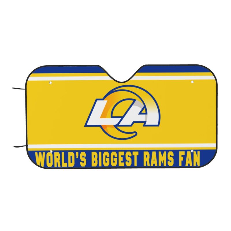 Los Angeles Rams Printing is suitable for car front windshield sunshades Car windshield sunshades