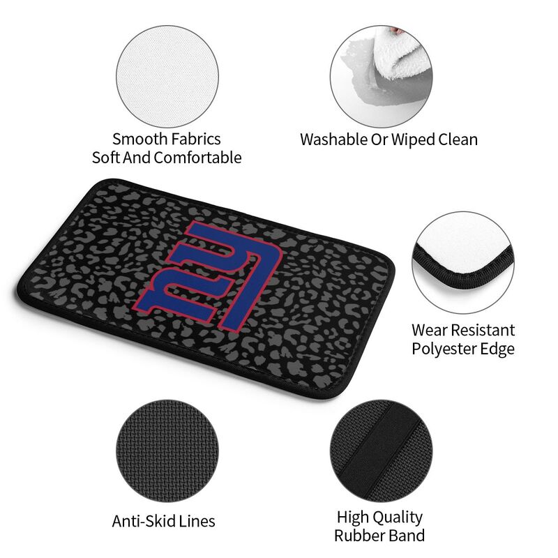 New York Giants printed Car handrail box cushion Personalized car armrest cover