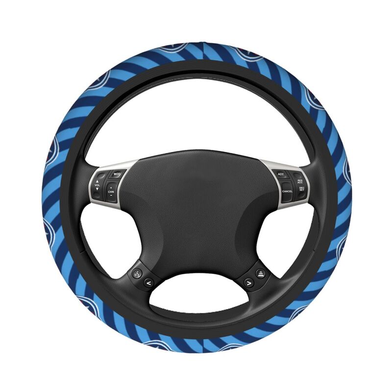 Tennessee Titans 1 Printed breathable elastic steering wheel cover
