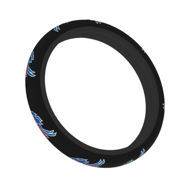 Buffalo Bills 2 Printed elastic steering wheel cover car steering wheel protective cover