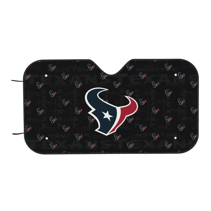 Houston Texans Printed is suitable for front Car windshield sunshades Car windshield sunshades
