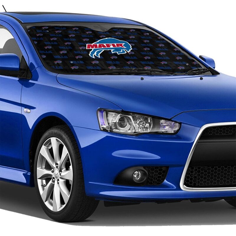 Buffalo Bills Printed is suitable for front Car windshield sunshades Car windshield sunshades