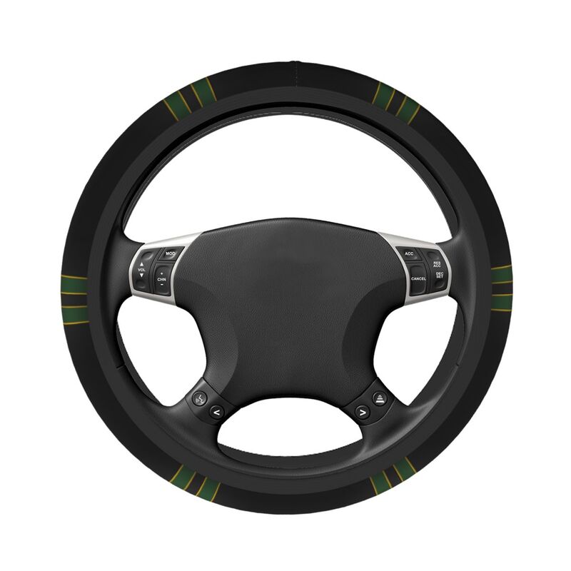 Green Bay Packers 5 Printed car anti-skid cover elastic steering wheel cover