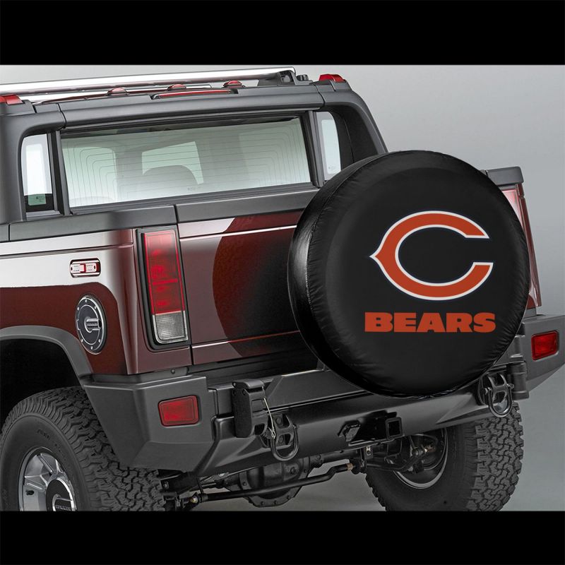 Chicago Bears Car tire protection cover spare tire waterproof and dustproof cover