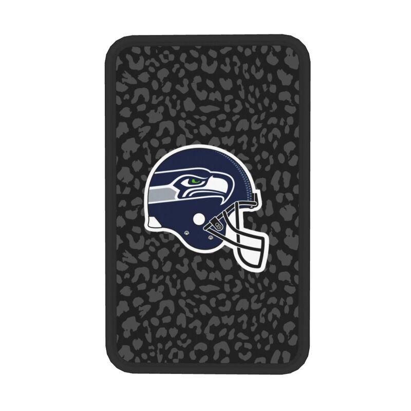 Seattle Seahawks 2 printed Car handrail box cushion Personalized car armrest cover