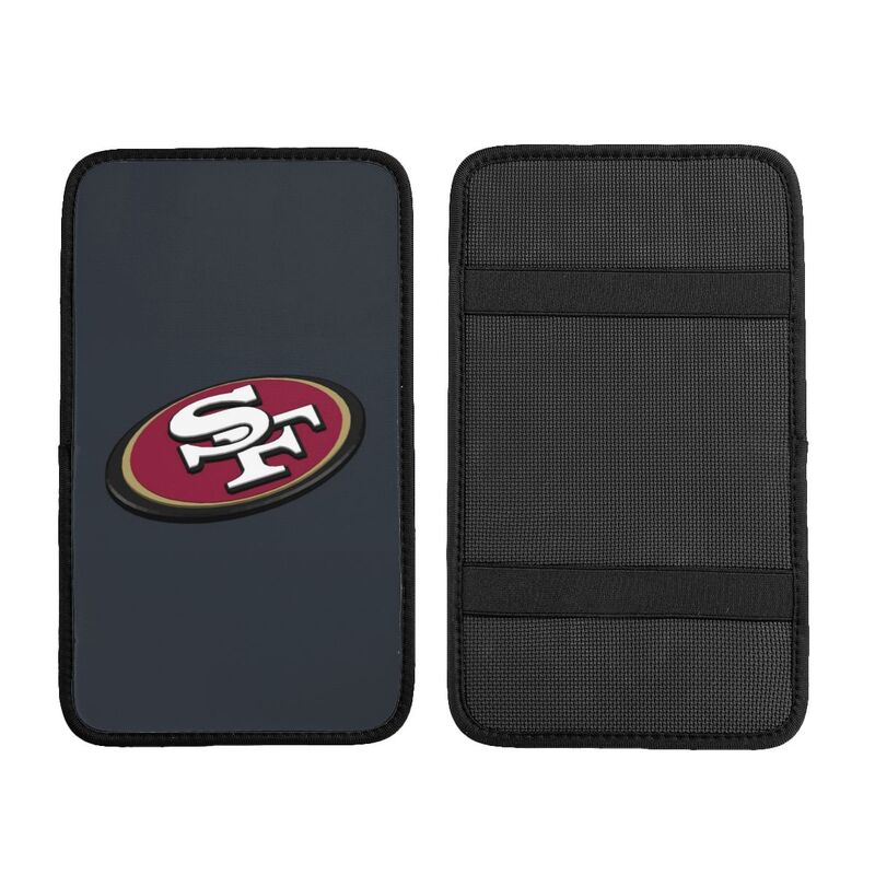 Car armrest box pad San Francisco 49ers 2 Printed central armrest box pad protective pad