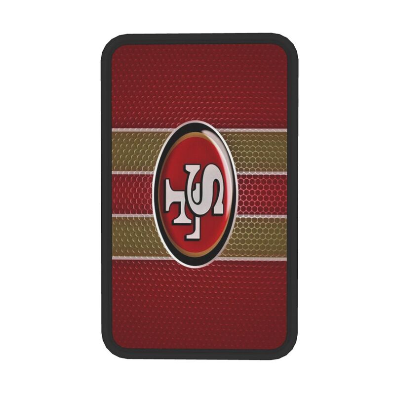 Car armrest box pad San Francisco 49ers 4 Printed central armrest box cushion protective pad