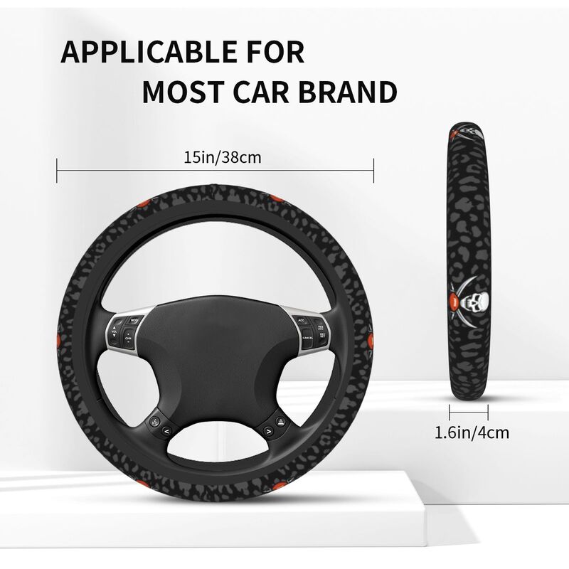 Tampa Bay Buccaneers 1 Printed elastic steering wheel cover car anti-skid cover