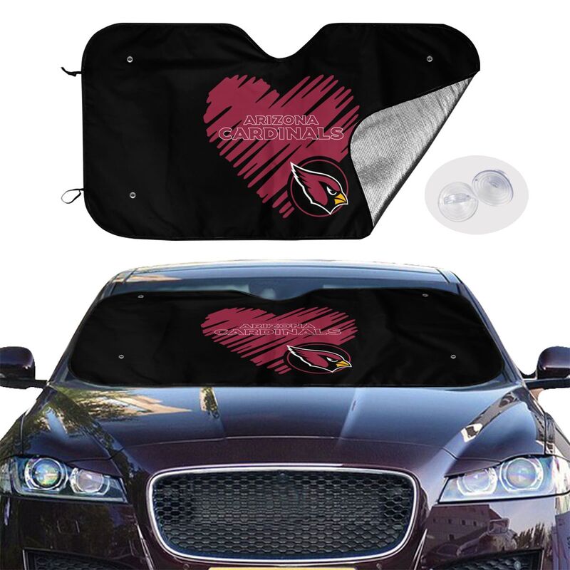 Arizona Cardinals Printing is suitable car front windshield sunshades Car windshield sunshades