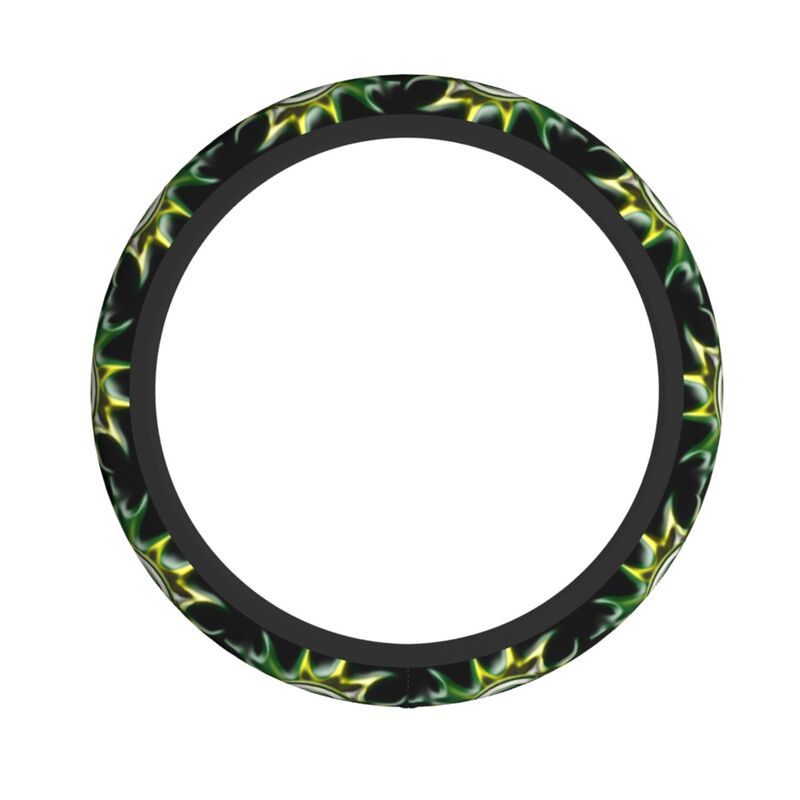 Green Bay Packers 3 Printed breathable anti slip cover elastic steering wheel cover