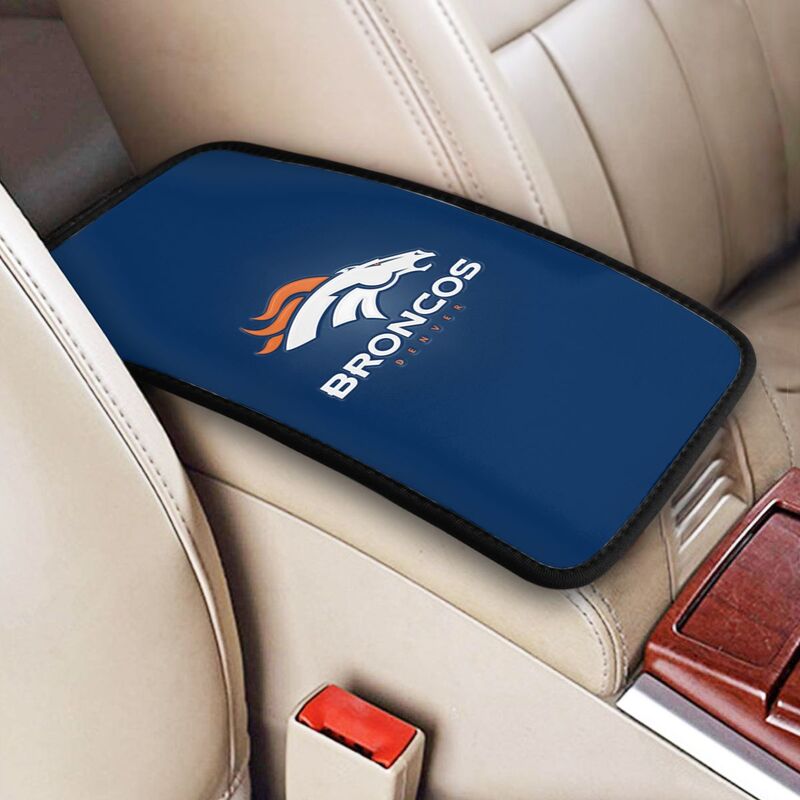 Denver Broncos3 Printed car armrest box pad anti-abrasion pad