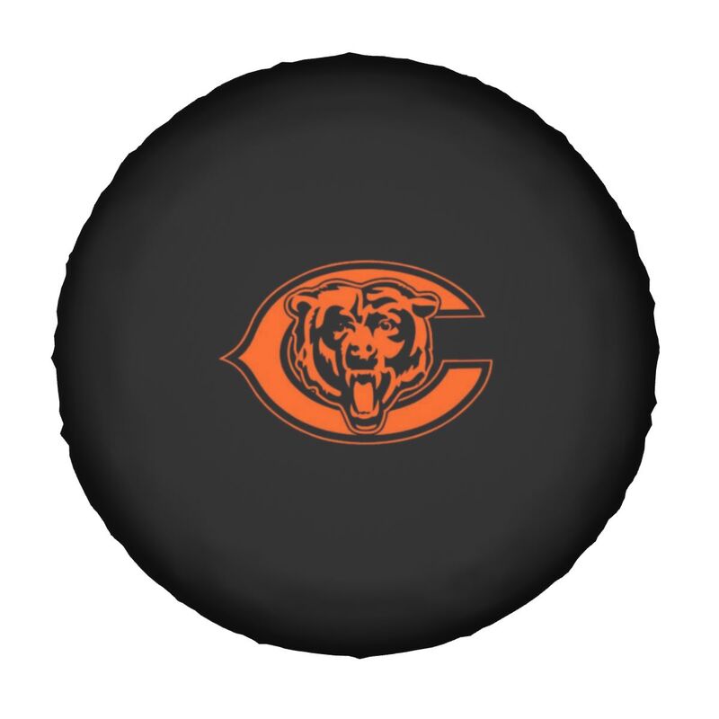 Chicago Bears 2 Print tire protection covers car sunscreen tire protection covers