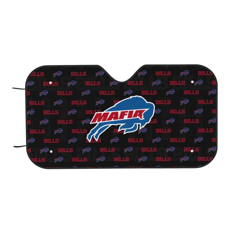 Buffalo Bills 4 Printed is suitable for front Car windshield sunshades Car windshield sunshades