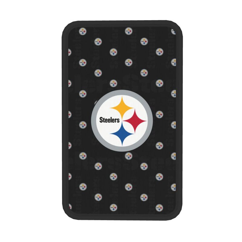 Pittsburgh Steelers 2 printed Car handrail cushion Personalized car armrest cover