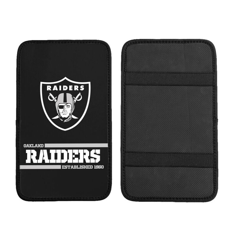 Las Vegas Raiders Printed car armrest box pad Protective pad