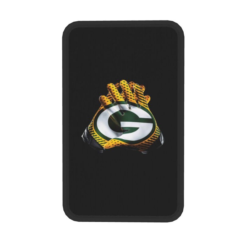 Green Bay Packers4 Printed car armrest box pad anti-abrasion pad