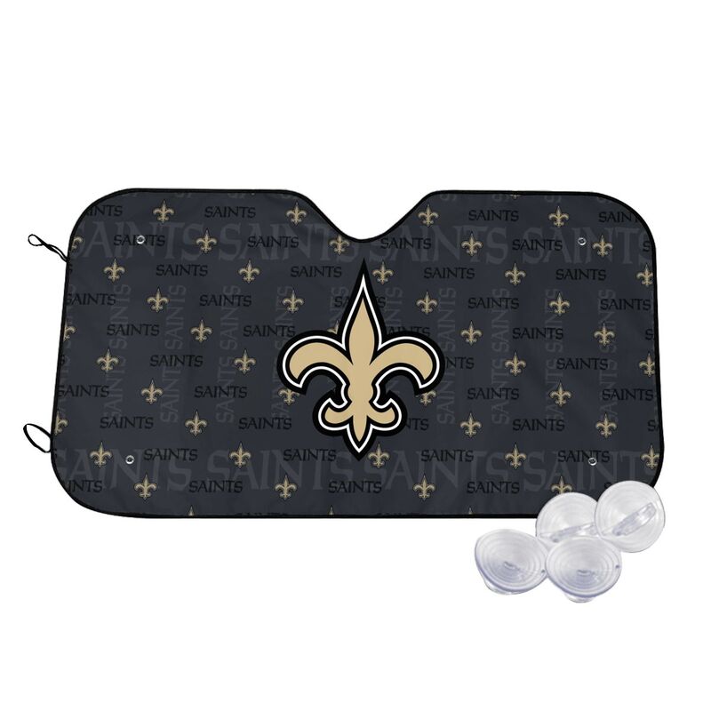 New Orleans Saints Printed is suitable for front Car windshield sunshades Car windshield sunshades