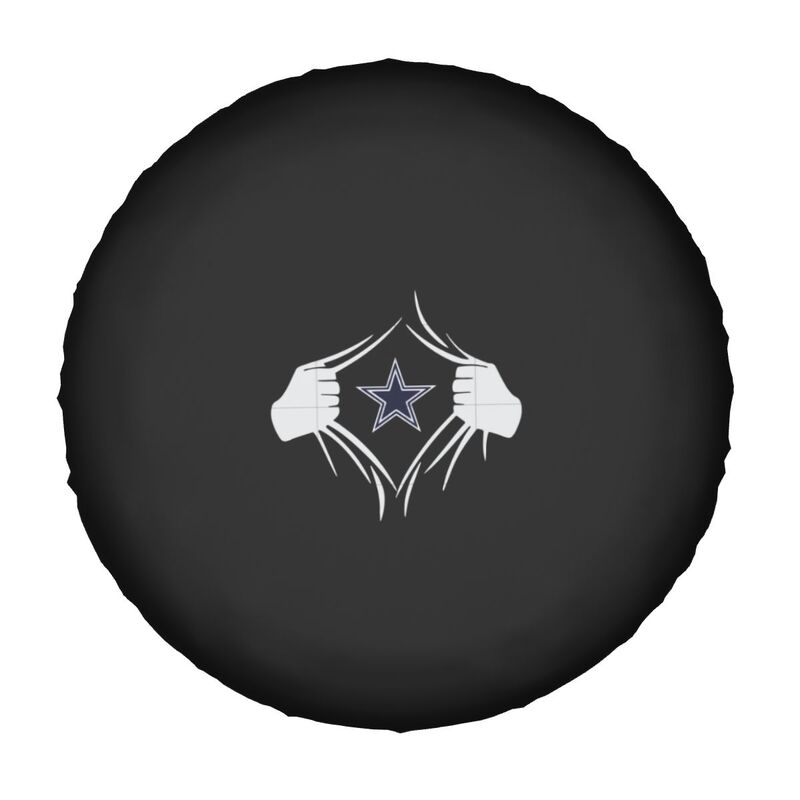 Dallas Cowboys 2 Print tire protection covers car sunscreen tire protection covers