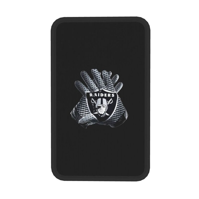 Car armrest box pad Las Vegas Raiders 2 Printed central armrest box pad protective pad