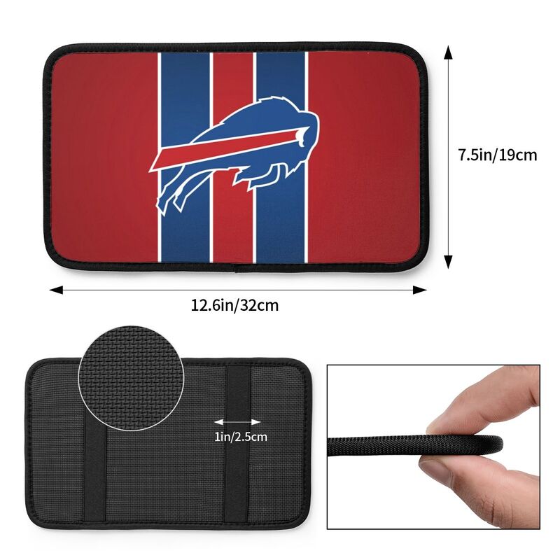 Buffalo Bills1 Protective pad for armrest box of printing vehicle