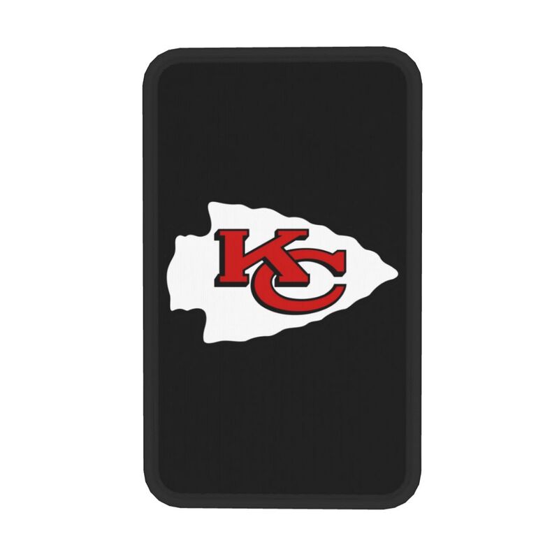 Kansas City Chiefs3 Printed car center armrest box pad anti slip pad