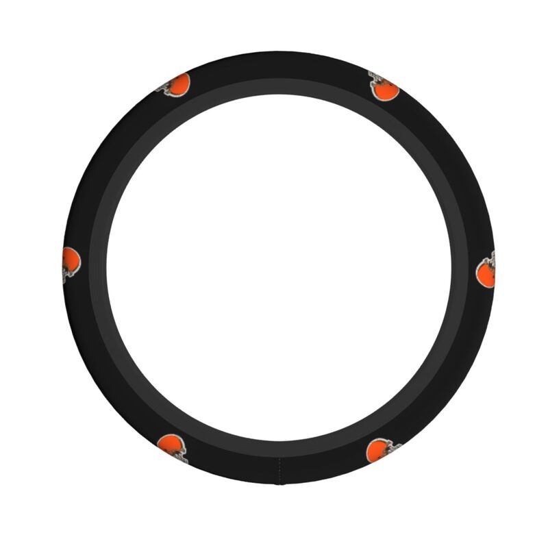 Cleveland Browns Printed breathable elastic steering wheel cover