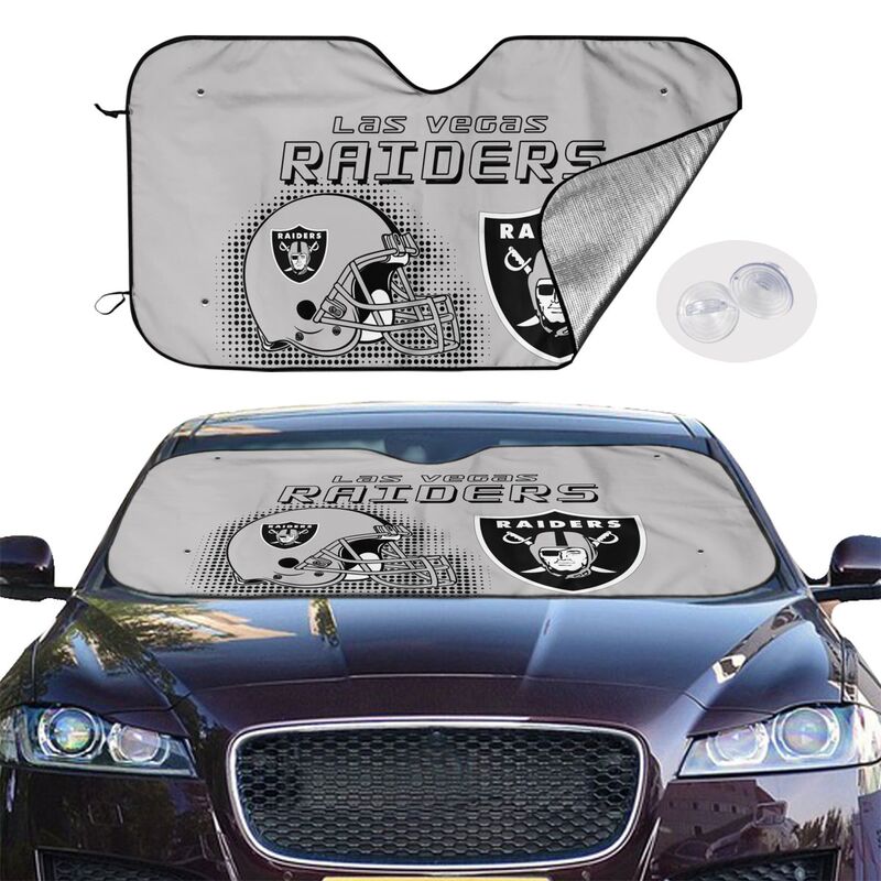 Las Vegas Raiders Printing Car windshield sunshades is suitable car front windshield sunshades