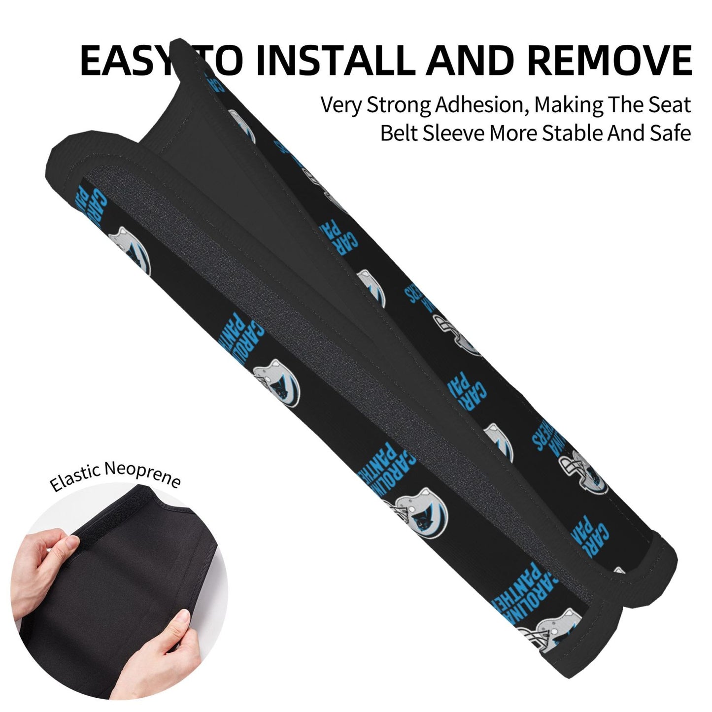 Carolina Panthers Car seat belt shoulder strap adult seat belt protective cover