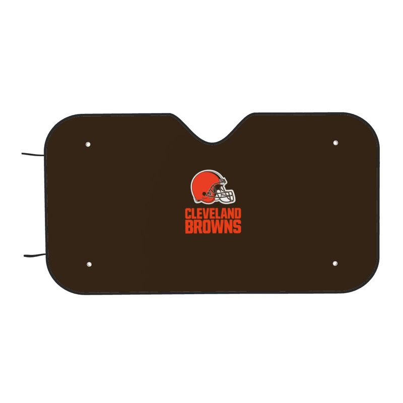 Cleveland Browns 2 Print suitable for front Car windshield sunshades Car windshield sunshades