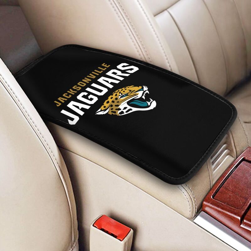 Jacksonville Jaguars2 Printed car center armrest box pad anti slip pad