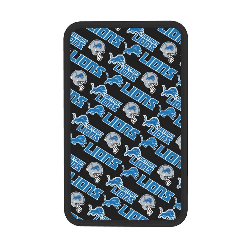 Detroit Lions Printing car armrest box protective pad