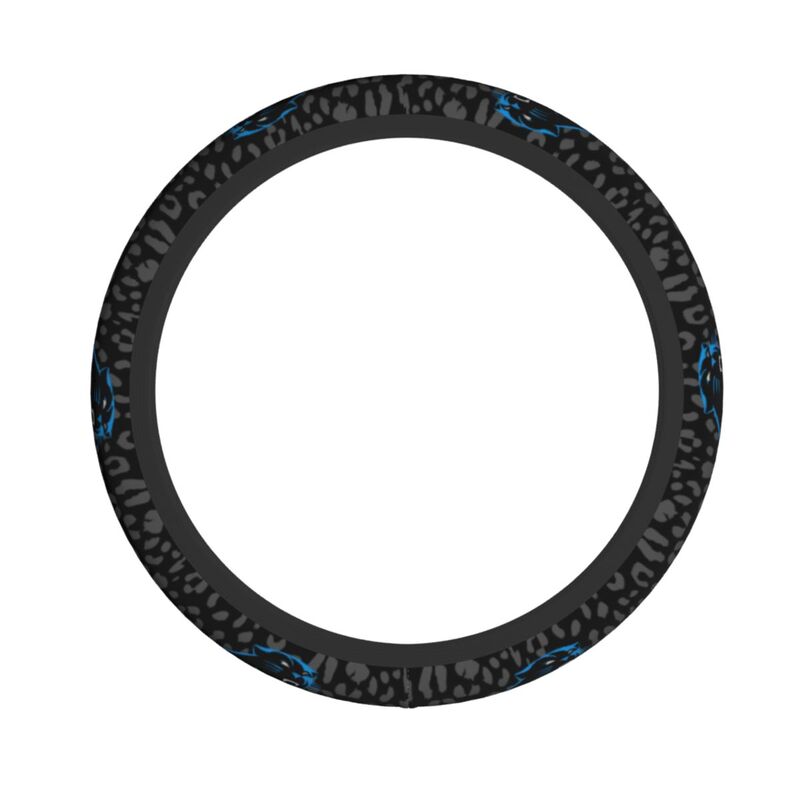 Carolina Panthers Printed elastic steering wheel cover car anti-skid cover