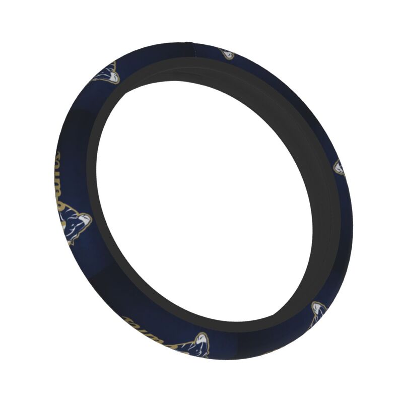 Los Angeles Rams 2 Printed breathable elastic steering wheel protective cover