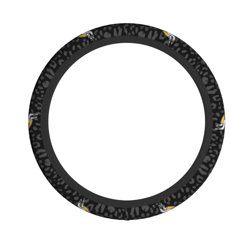 Minnesota Vikings Printed elastic steering wheel cover car steering wheel protective cover