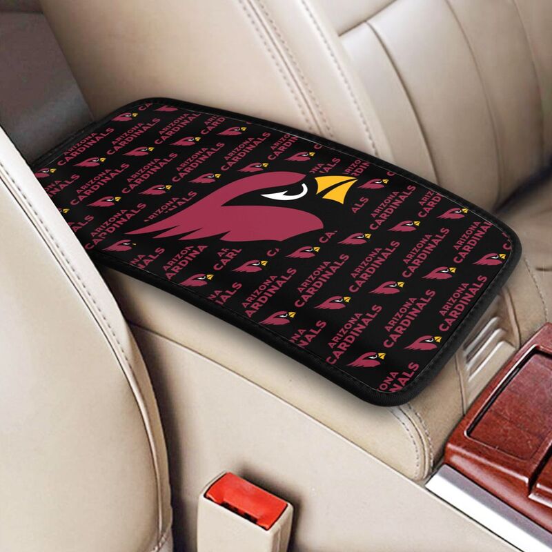 Arizona Cardinals 3 printed Car handrail cushion Personalized car armrest cover