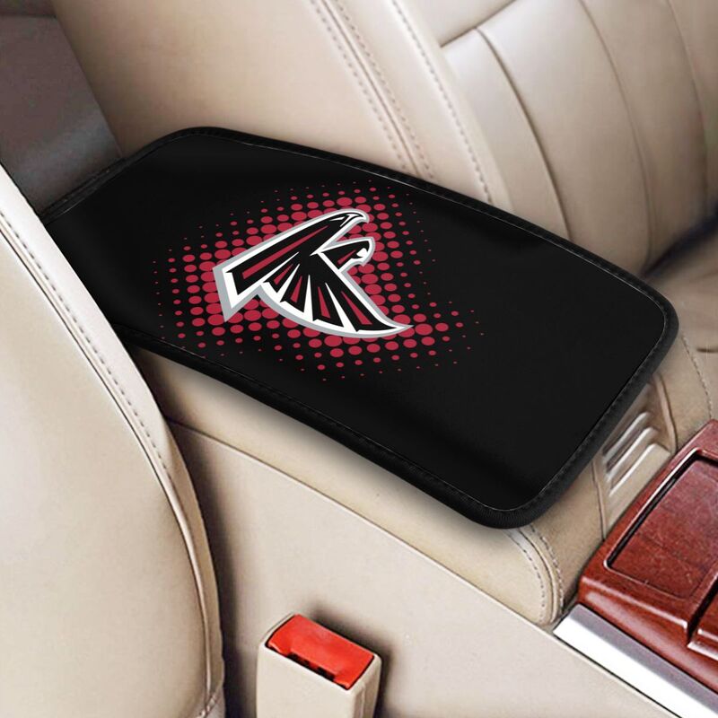 Atlanta Falcons Printed car armrest box cushion armrest protective cover