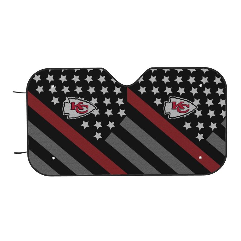 Kansas City Chiefs Printing Car windshield sunshades is suitable front windshield sunshades