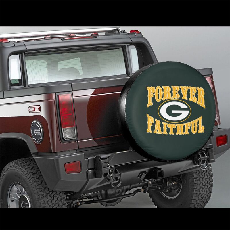 Green Bay Packers Printing car spare tire dust protection cover tire protection cover