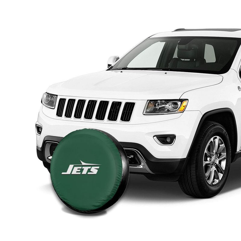 New York Jets Car tire protection cover spare tire waterproof and dustproof cover