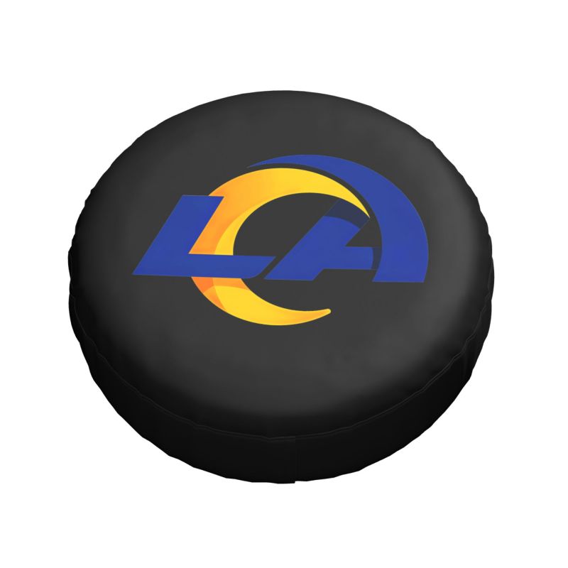 Los Angeles2 Rams Car tire protection cover spare tire waterproof and dustproof cover