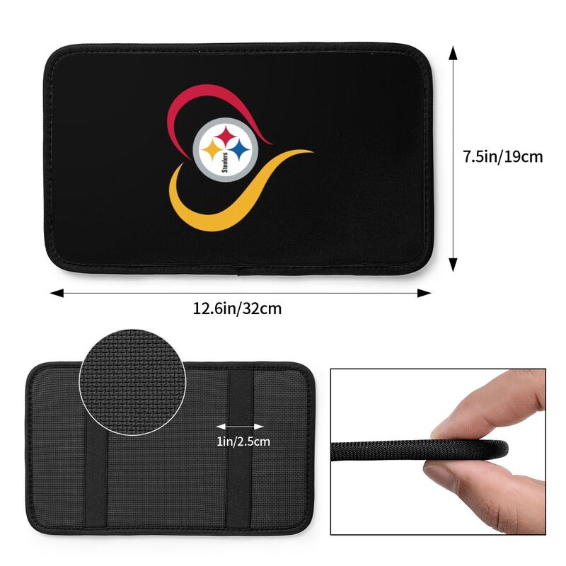 Pittsburgh Steelers1 Printing car armrest box protective pad