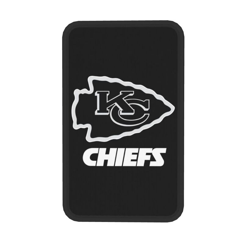Kansas City Chiefs1 Printed car center armrest box pad anti slip pad