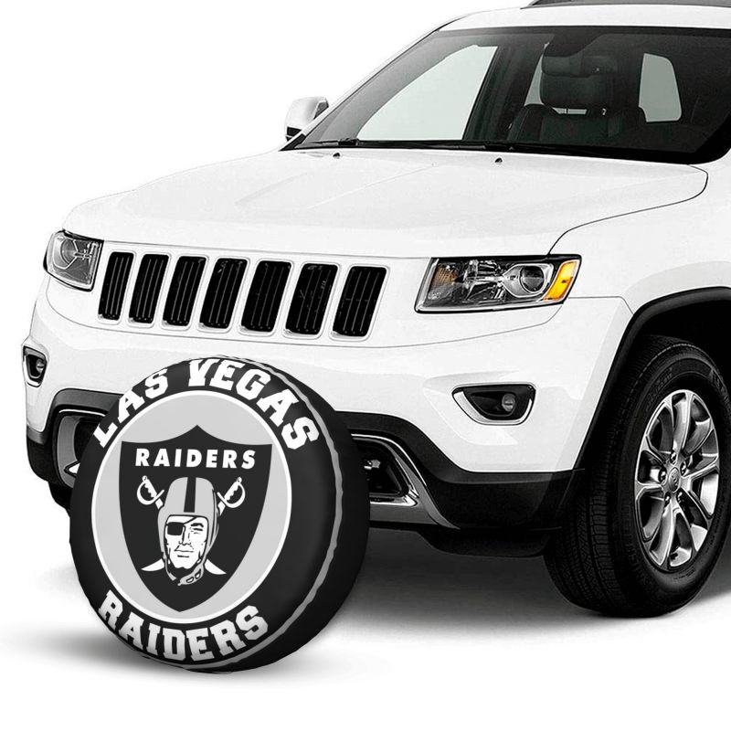 Las Vegas Raiders Printing car tire covers waterproof and dustproof protective covers