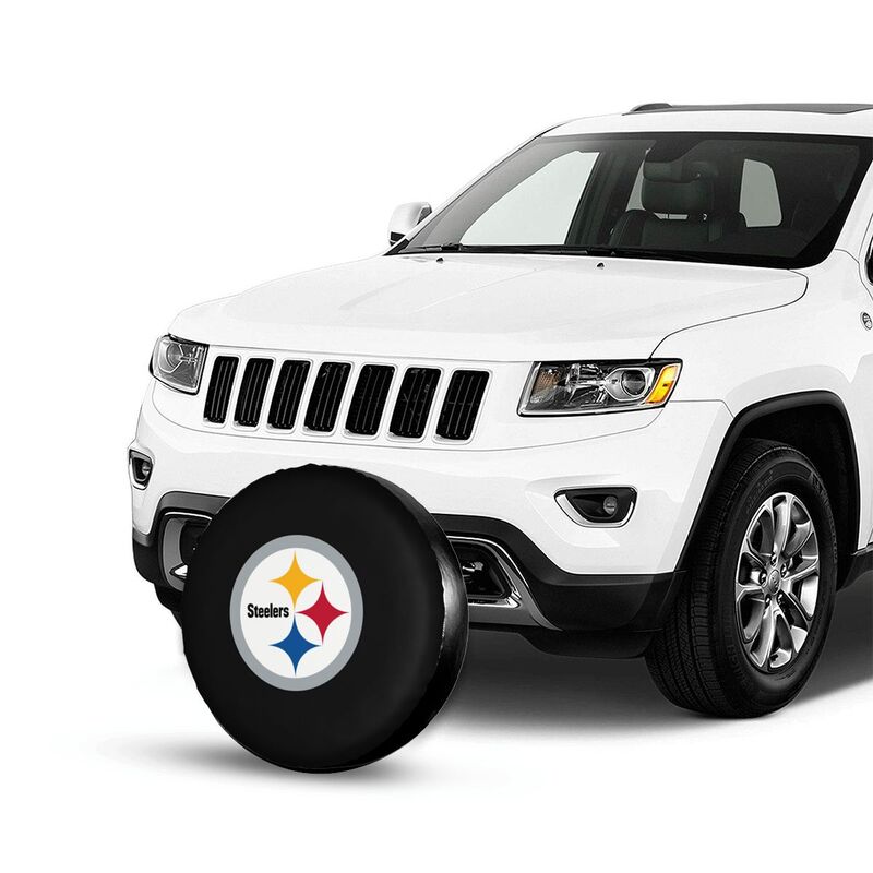 Pittsburgh Steelers 6 car dustproof sunscreen tyre protective cover Tyre protective cover
