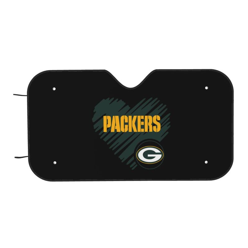 Green Bay Packers Printing is suitable car front windshield sunshades Car windshield sunshades