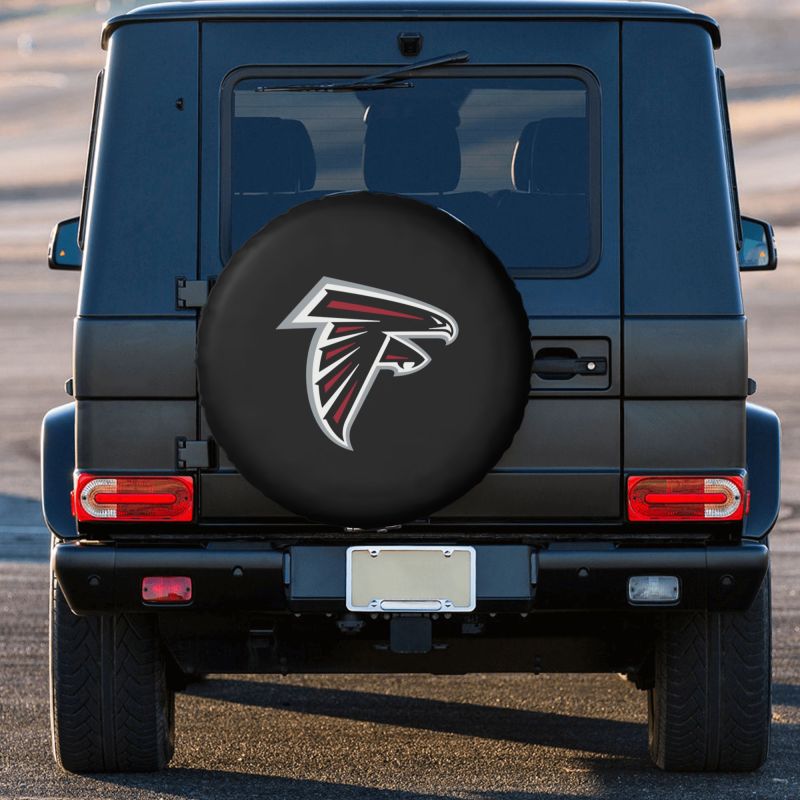 Atlanta Falcons Car tire protection cover spare tire waterproof and dustproof cover