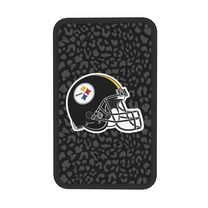 Pittsburgh Steelers printed Car handrail box cushion Personalized car armrest cover