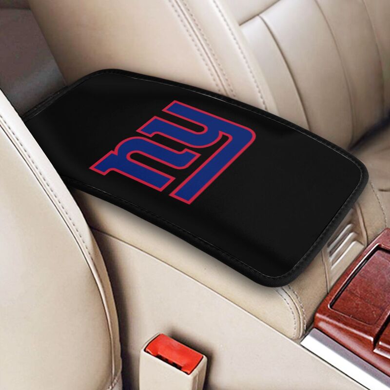 New York Giants Printed car center armrest box pad anti slip pad