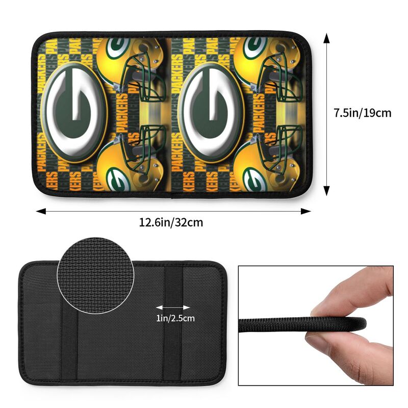 Green Bay Packers1 Protective pad for armrest box of printing vehicle
